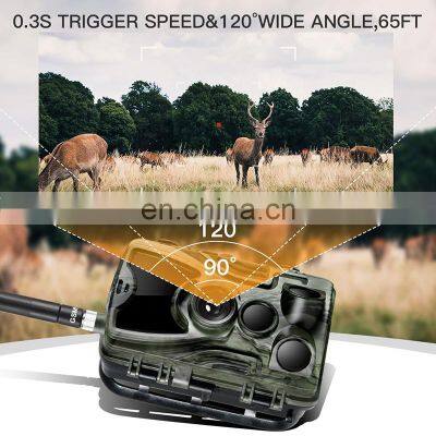 20MP Hunting Trail Camera 2g Trap Game Camera MMS SMS SMTP for Outdoor Hunting With Night Vision HC801M photo-4