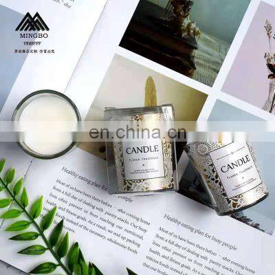 INS Style Aromatherapy Candle Glass Fragrance Candles Set Customization Gift Box Soy Wax Scented Candles Wholesale