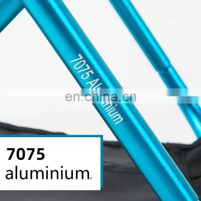 Folding Camping Chair Lightweight Picnic Fishing Chair Foldable Aluminium Cloth Outdoor Portable Beach Chair Outdoor Furniture photo-4