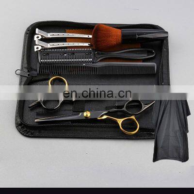 6.0 Inch Barber Shears Kit Japanese Steel Hair Cutting Head Scissors Set Hair Professional photo-2
