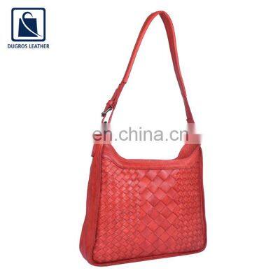 Wholesale Quantity Supplier of Modern Design Stylish Fashion Genuine Leather Genuine Leather Handbag for Bulk Purchase