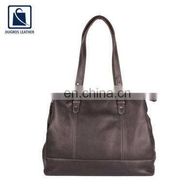 Exclusive Collection of Fashion Style Cotton Lining Modern Design Genuine Leather Handbag for Women at Best Price