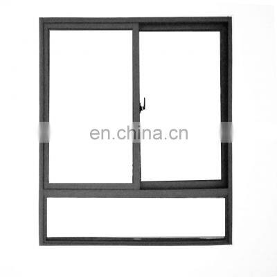 Aluminum  frame profiles tempered glass sliding window aluminum ventanas modernas de aluminio blanco para casas