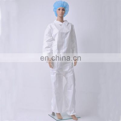 Safety Protective Food Industry Painting Waterproof Type 5 6 Disposable Microporous Coverall