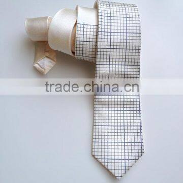 Wholesale Silk Men Gingham Necktie photo-4