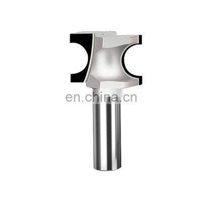 LIVTER Woodworking Tools Diamond Regular Half Round Cutter Solid Wood Round Bar R Arc Chamfering Round Edging Milling Cutter photo-2