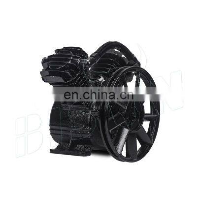 Bison China Exporting 1 Year Warranty 3Hp 2.2Kw 2 Stage Dual 2Head Air Compressor Head Pump