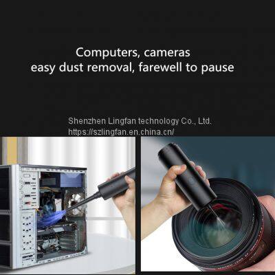 Xiaofan Wireless Multi-function Dust Remover, Dust Suction, Blowing, Vacuuming, Inflation, Intelligent Lighting, Emergency, Long Life, Vehicle, Home and Office B