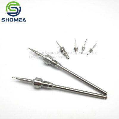 Shomea Customized 304/316 0.6mm-1.2mm Diameter Stainless Steel Hair Implantation needle  with slot