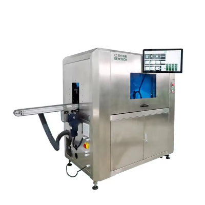 Latest AI Algorithm High Efficiency Visual Inspection Machine Equipment for Glass and PET Plastic Bottles Preforms photo-3