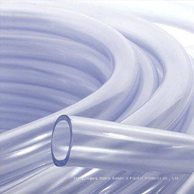 China Supplier Clear Water Tubes 40mm Food Grade Flexible Small Medical pvc Rubber Transparent Spring Gas hose Pipe