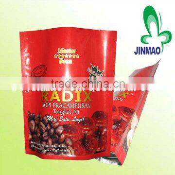 Stand up aluminium foil coffee bag