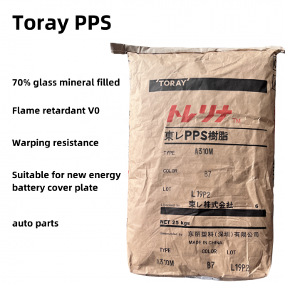 70% Polyphenylene Sulfide (PPS) A310MB7 Glassy Mineral Filled High Rigidity Low Warping Material photo-3