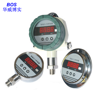 BOS-ZK01Pressure controller, relay switch output, can be superimposed with 4-20mA current output, 24VDC or 220VAC power supply