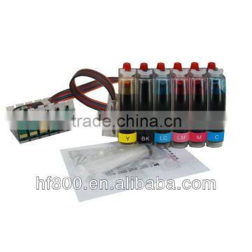 continuous ink supply system for Epson 6 color 9 pin Series R200/R300/R300M/R220/R320/R340/RX500/RX600/RX620/RX640