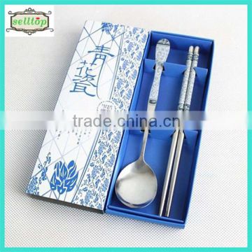 Hot sell satinless steel tableware wedding souvenir sample