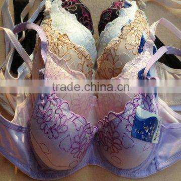 0.47USD Hot Newest Style Fashional Ladies Cheap Bra Designs/Thin Sponge 32-40BC Cup ( kczd161)