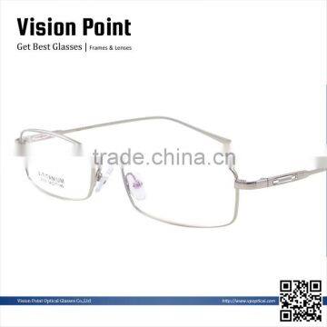 Full-rim half titanium 2014 mens fashion trendy eyewear optical frame