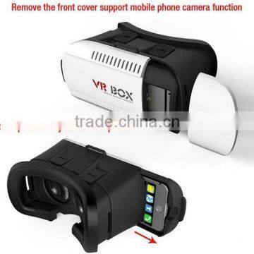 Google cardboard VR BOX 3d glasses with video headset,vr box 3d glass cardboard
