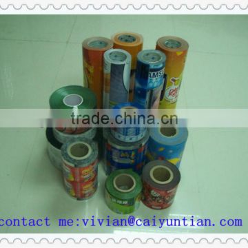 laminated films on roll for food,liqid