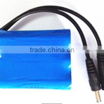 Factory direct selling 1s3p li-ion battery 3.7v 6000mah / 3.7v 6000mah 18650 li-ion battery pack