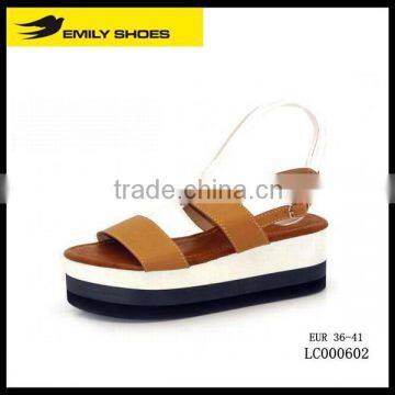 Latest design lady's X strap EVA sandal