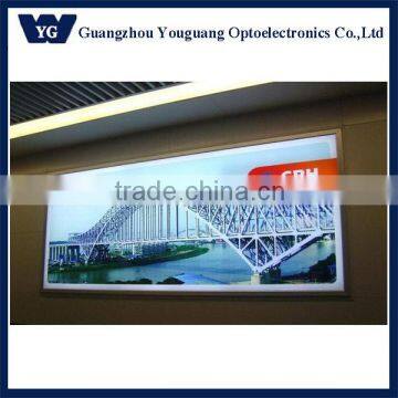 Building outdoor advertising clip frame billboard, outdoor wall hanging aluminium banner frame