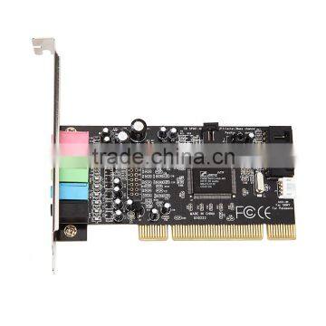 Pci sound card encoding 6 audio sound card cmi8738 computer sound card 5.1 stereo