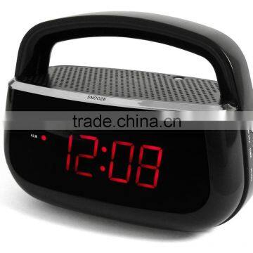 Best Price Big LED Aux in Jack Portable Clock Radio photo-2