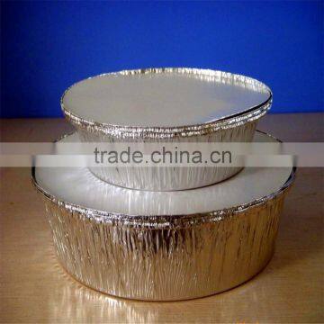 china suppliers zhuozhou smoothwall disposable aluminum foil container / tray /lunch box for food