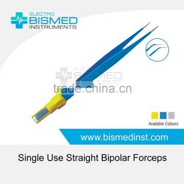 Single Use Straight Bipolar Forceps