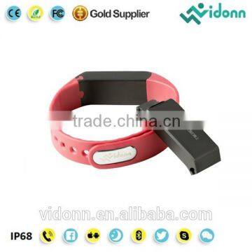 Hot Selling Vidonn X6S IP68 USB Charging Step Counter Calorie Burnt Free APP Instructions for Use Pedometer Digital Pedometer photo-2