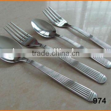 974 Middle Polish Heavy Duty Flatware