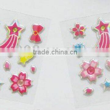 decorative puffy sticker