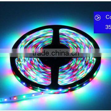 RGB LED Strip 5M 300Led 3528 SMD Fleible Light Led Tape Ribbon + 12V 2A Power Supply Adapter Home Decoration LED Lamps photo-4
