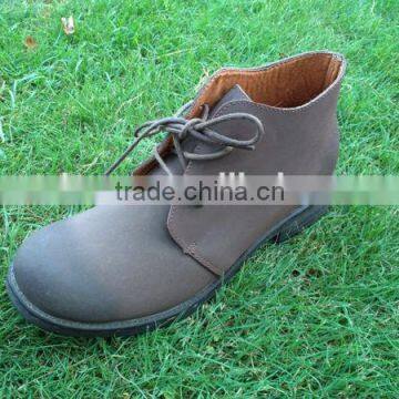 Wholesale Leisure Leather Shoes Leather Work Shoes Steel Toe Safety Shoes Order photo-2