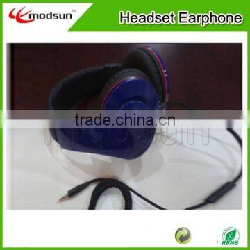 High quality headphone! .factory cheap stereo wired headsets. computer headset with mic(EH-S462)