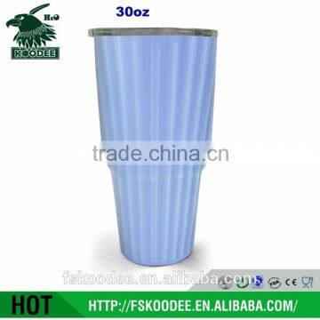 BPA free silicone coffe mug with fancy blue color