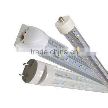 ce rohs cool white 6500k 8ft T8 led tube lights cooler freezer lights hot 44w led tube light