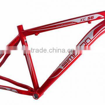 Alloy Mountain bike frame XC56 Red