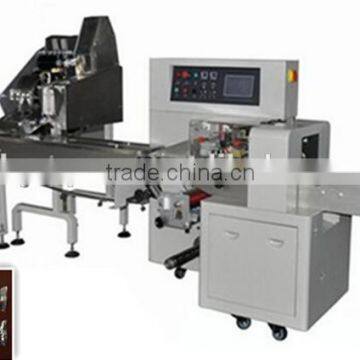 Shanghai manufacture Automatic feeding pencil pillow packing machine with Servo Motor YQ-250XB