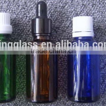 15ml blue essential oil bottle cosmetic packaging