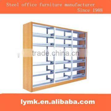 Steel wrought iron bookshelves used for library, school etc