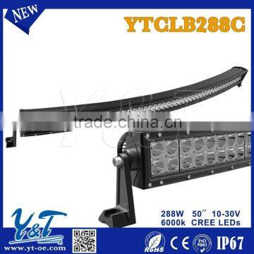 IP67 waterproof 288W 50inch LED Flood/Spot Beam Moving Bar Light / Beam Light