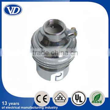 Metal lamp holder socket B22