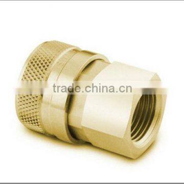 Brass quick coupling