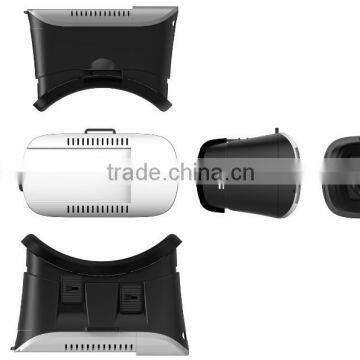 2016 Virtual Reality Glasses VR Box Fit 3.5 to 6.0 Inch Mobile Phone 3 d Glasses Print Logo vr Headset photo-4