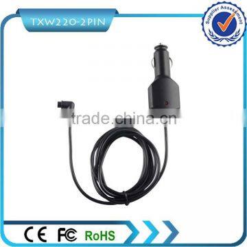 New Design 2 Pin Connector for GPS 5V 2A GPS Car Charger Using in Car