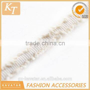 Korean Fashional 1cm Width Cotton Trimming With White Color photo-4