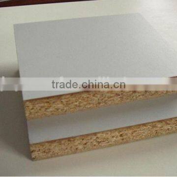 18 mm white chipboard/melamine particle board/walnut laminted chipboard